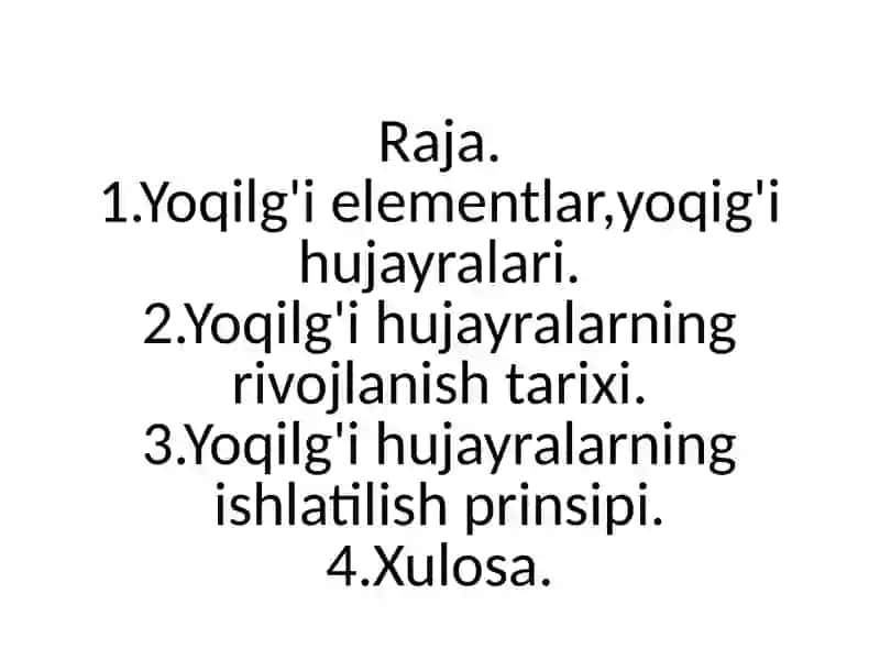 Yoqilg'i hujayralari 3