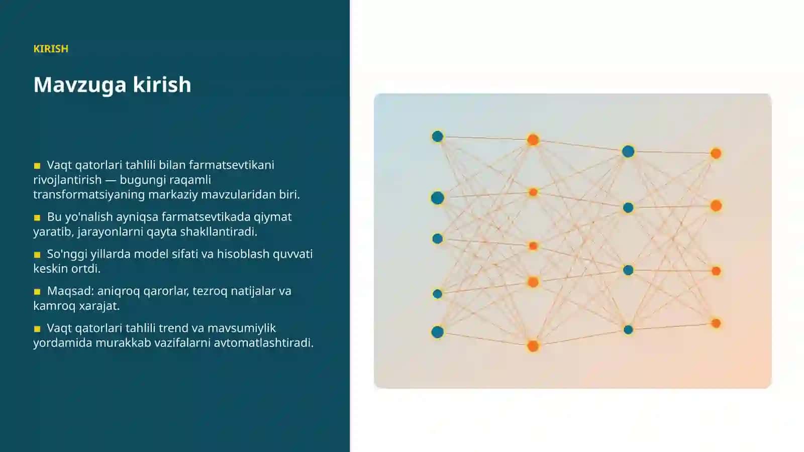 Vaqt qatorlari tahlili bilan farmatsevtikani rivojlantirish 3