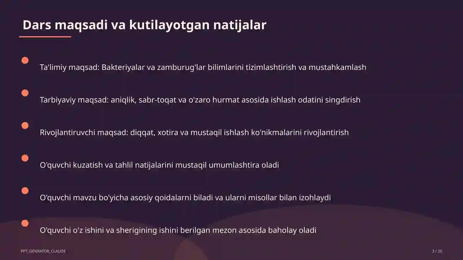 Bakteriyalar va zamburug'lar (6-sinf) 3