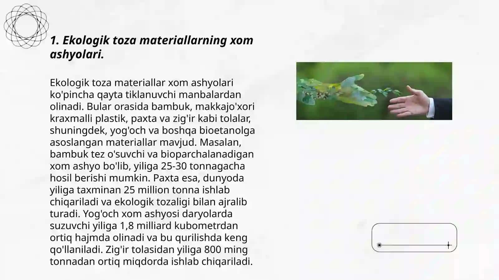 Ekologik toza meteriallarning ishlab chiqarish imkonyatlari 3