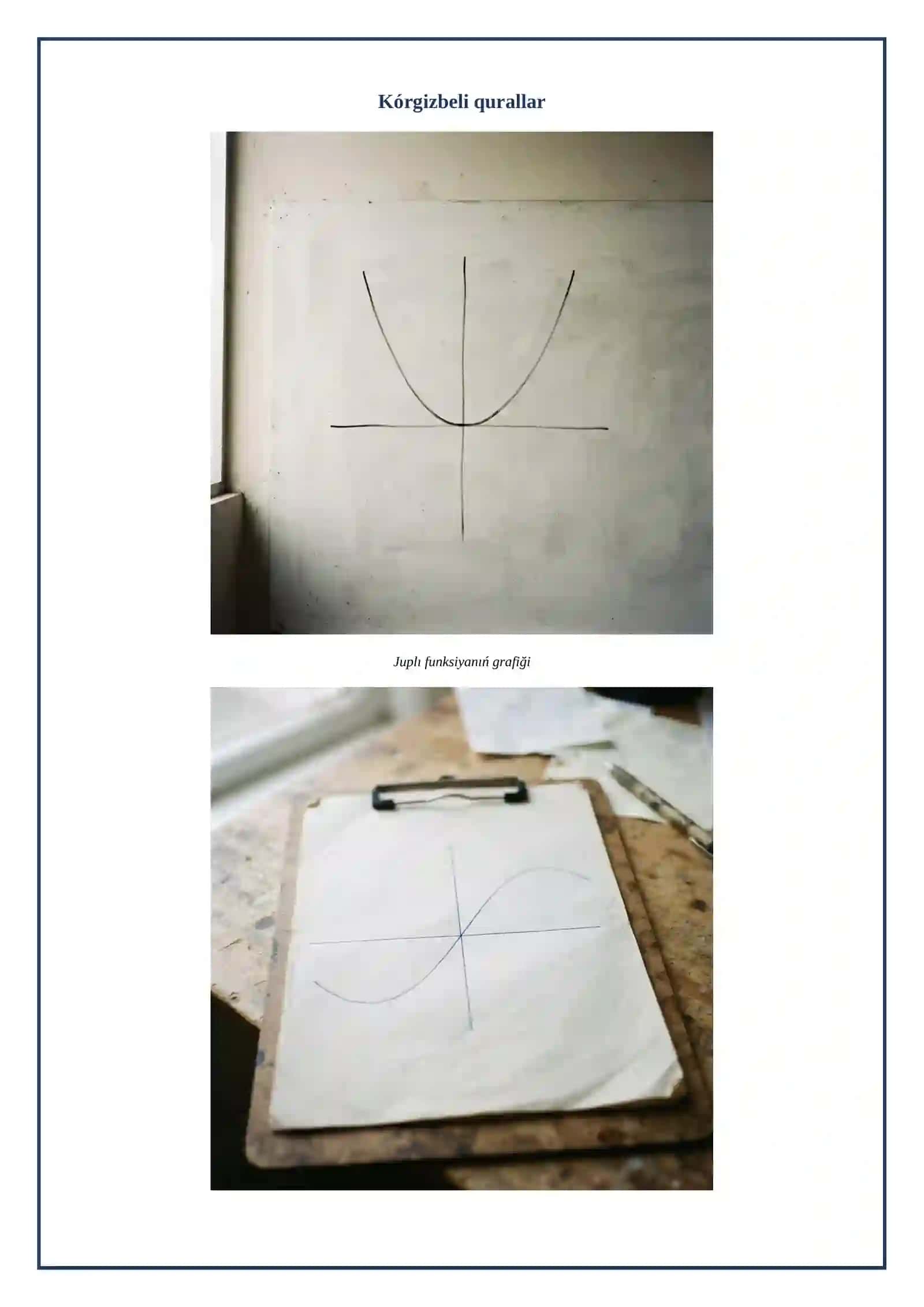 Lesson on Funkciyaniń juplığı hàm taqlığı 3
