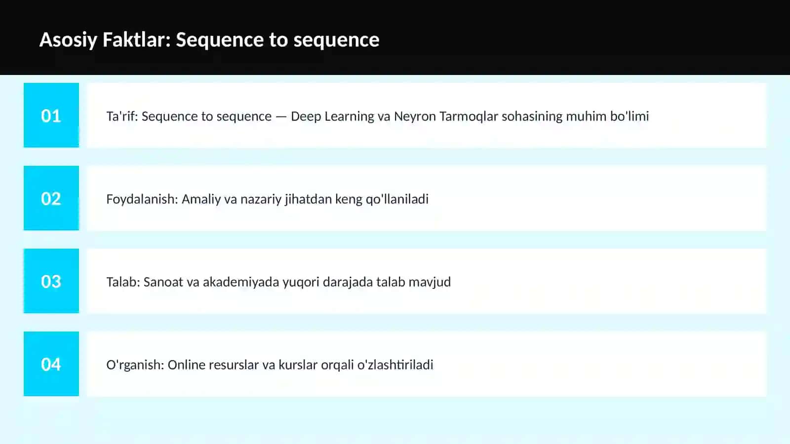 Sequence to sequence 3