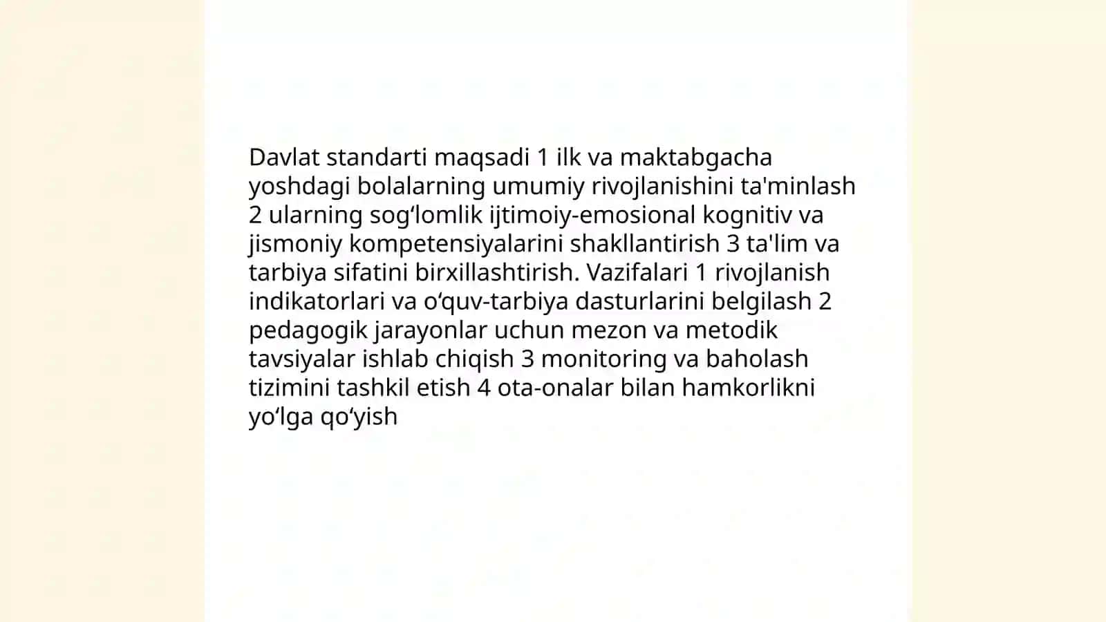 Davlat standarti bo'yicha ilmiy-metodik va o'quv qo'llanma 3