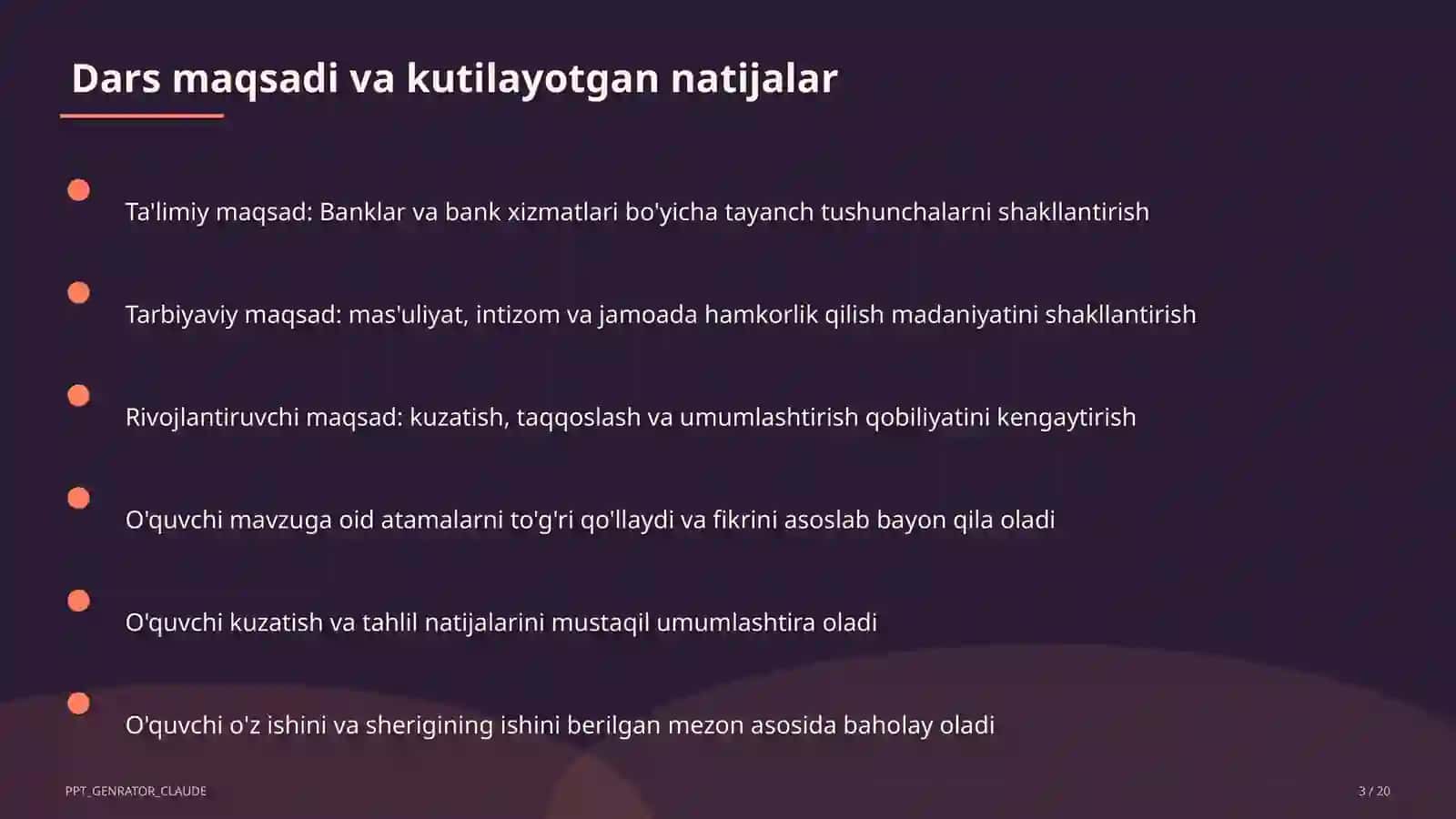 Banklar va bank xizmatlari (10-sinf) 3