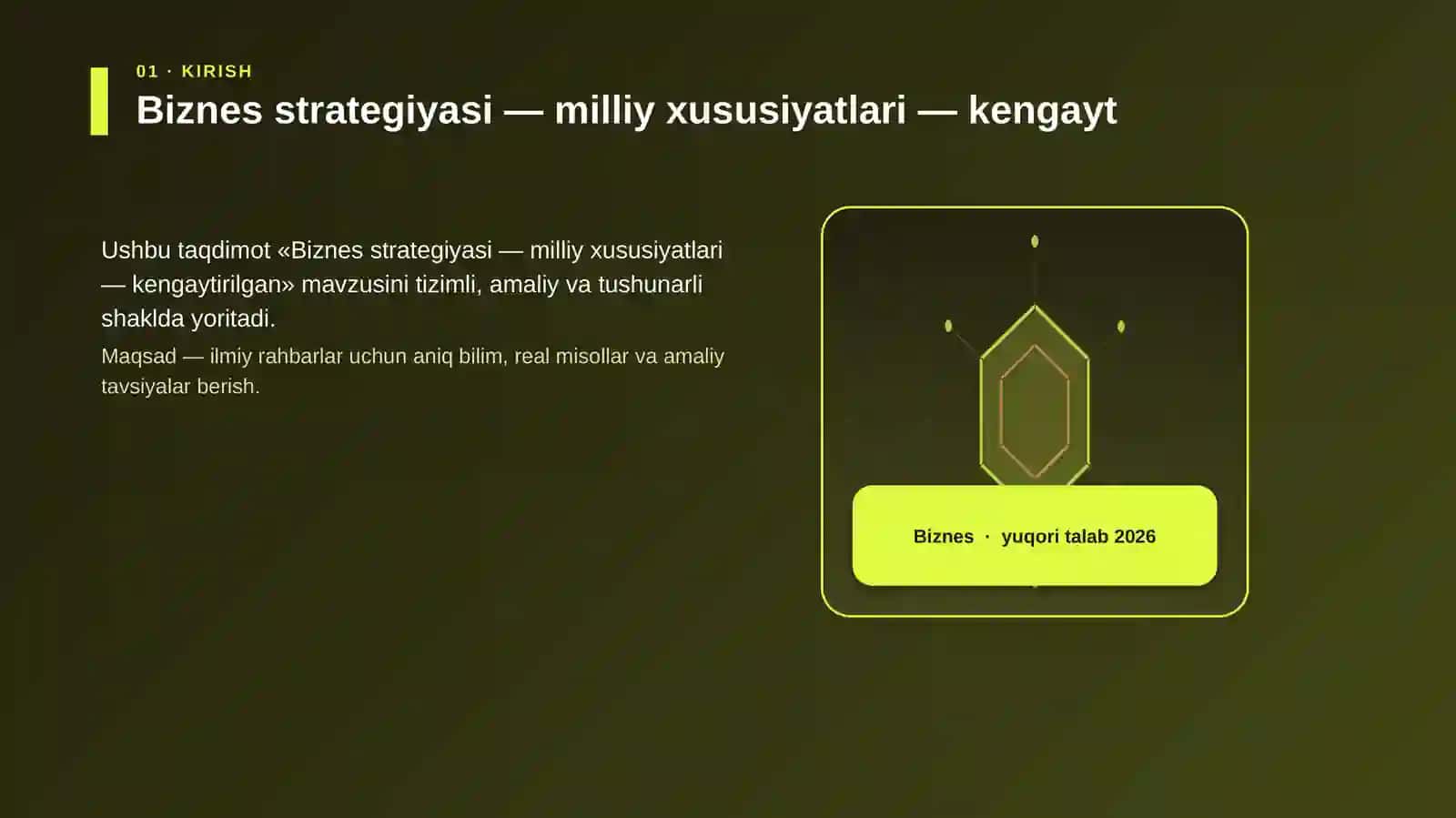 Biznes strategiyasi — milliy xususiyatlari — kengayt 3