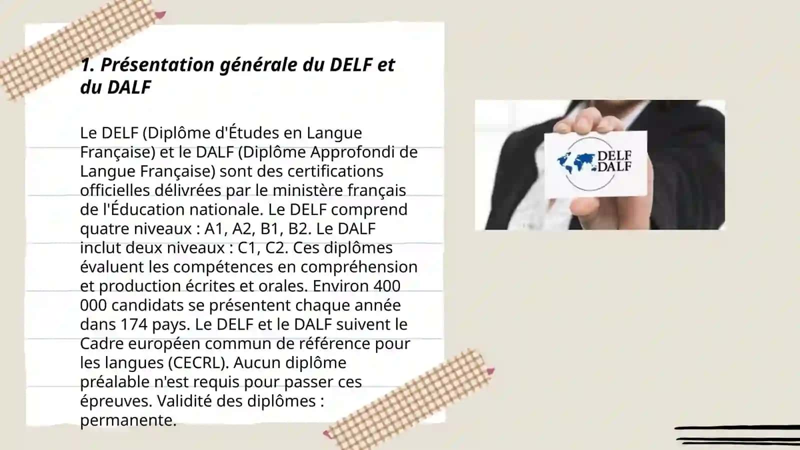 DELF et DALF 3