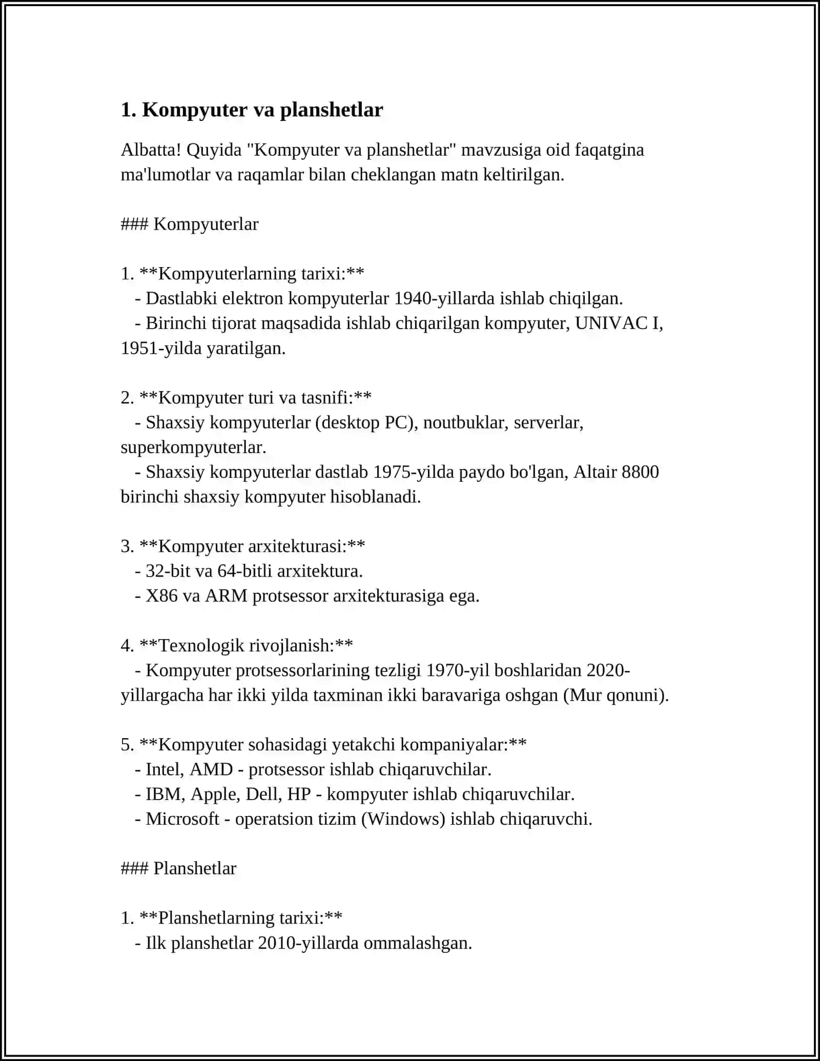 Kompyuterlar 3