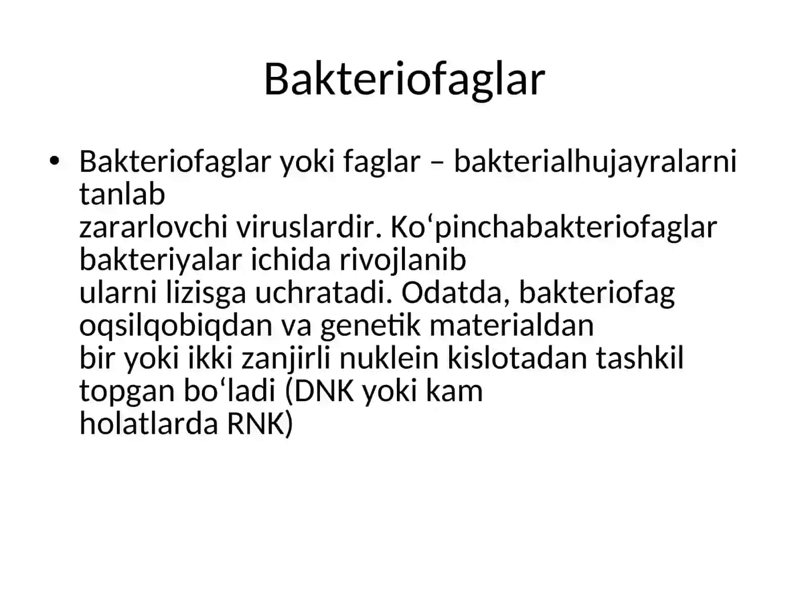 O’choqda Bakteriofag 3