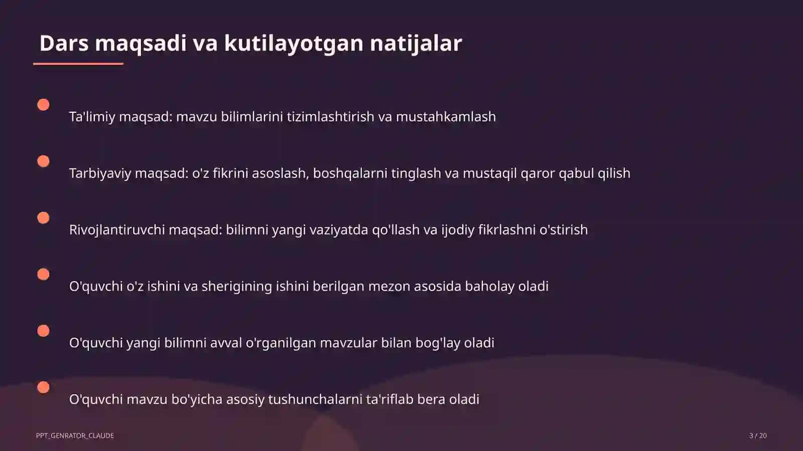 O'simlik organlari: ildiz, poya, barg 3
