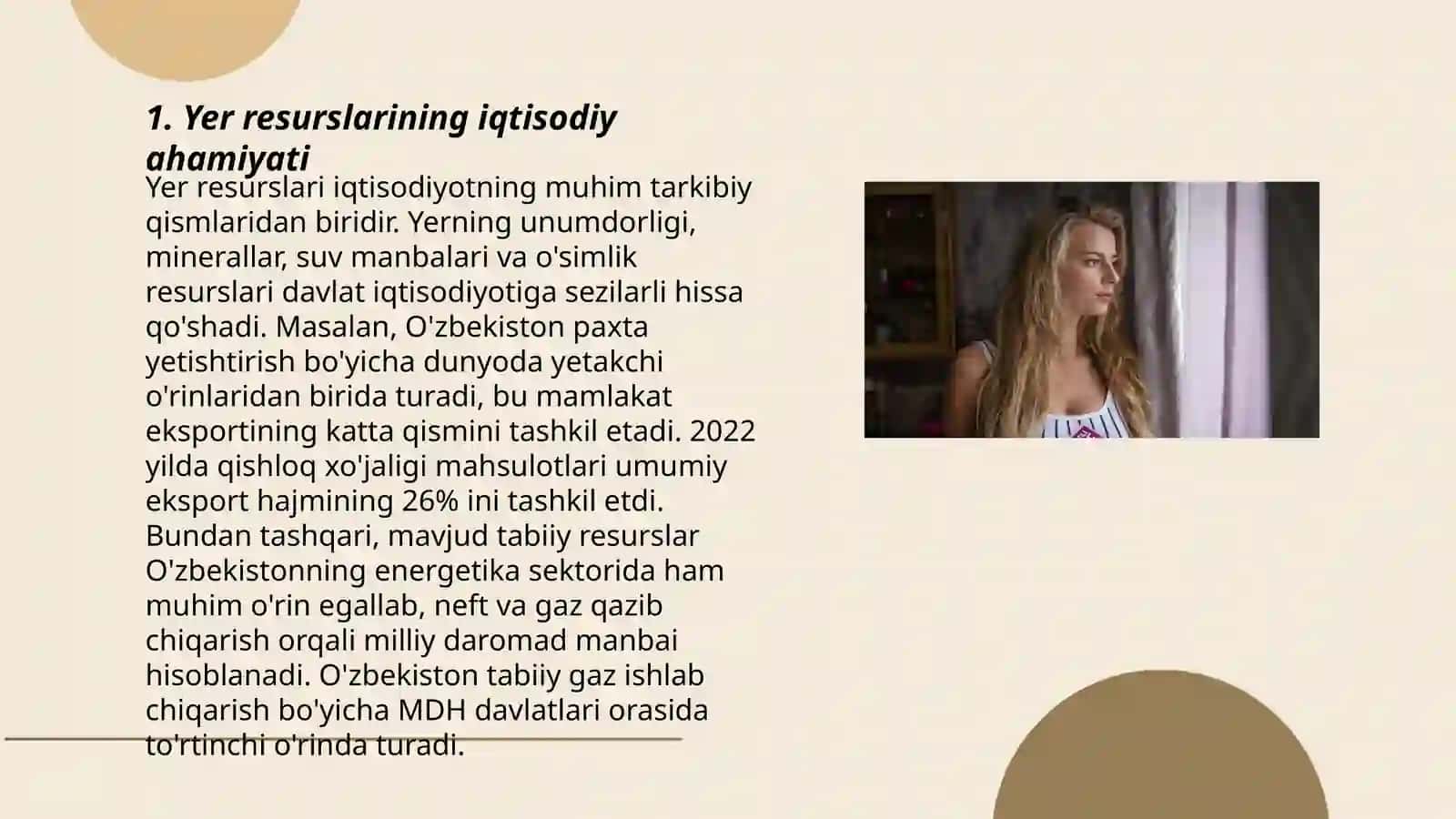Yer resurslaridan olinadigan soliqning o'ziga xos hususiyatlari 3