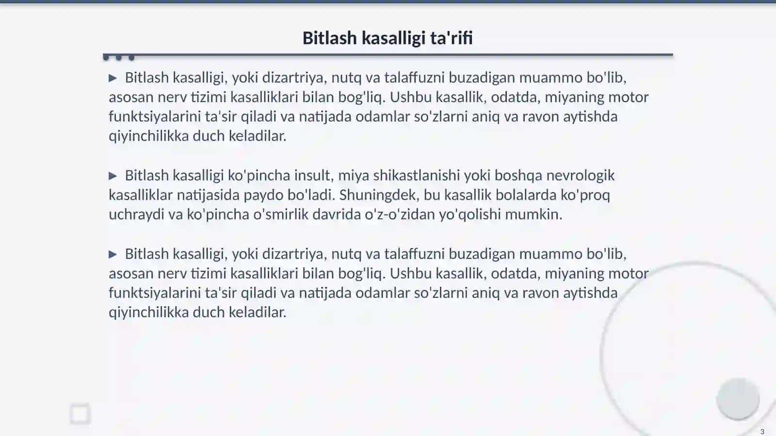 Bitlash kasalligi 3