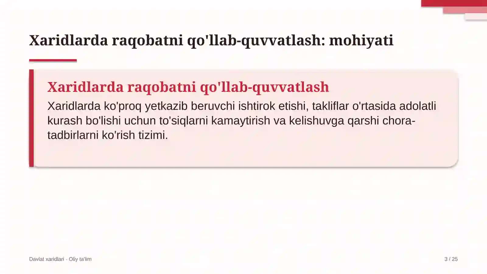 davlat fuqarolik xizmatida xaridlarda raqobatni qo'llab quvvatlash 5349 3