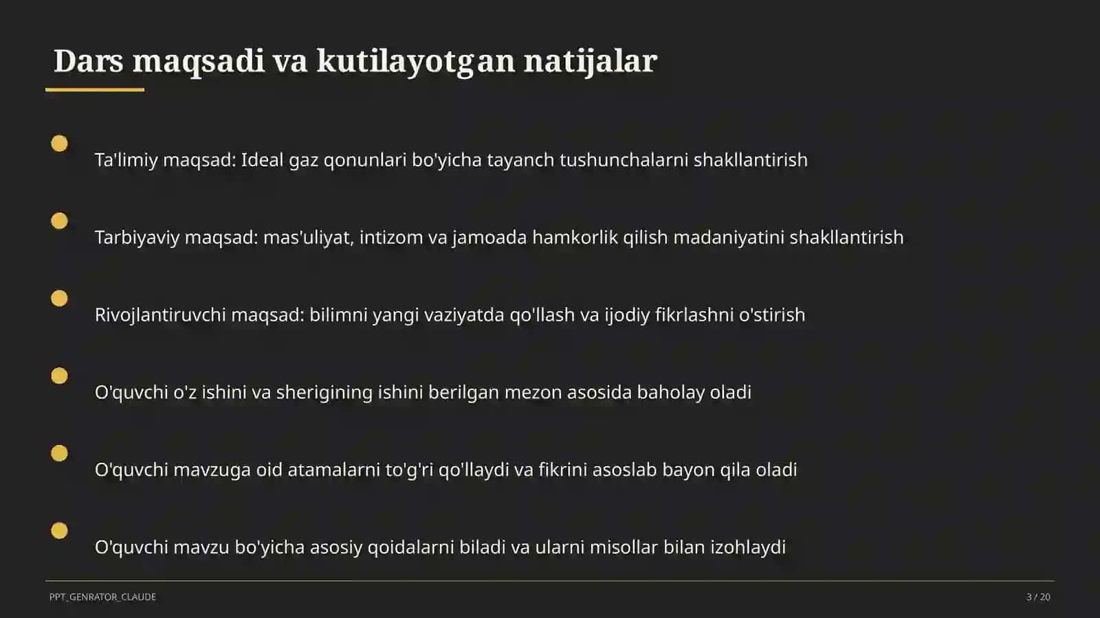 Ideal gaz qonunlari (10-sinf) 3