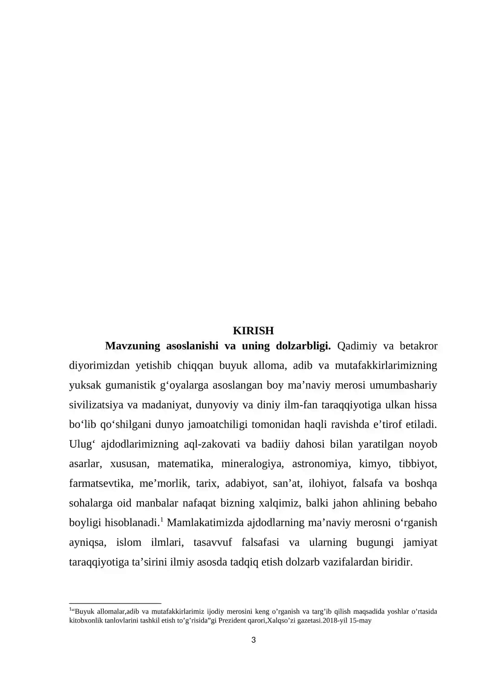 ABU HOMID G‘AZZOLIY MA’NAVIY MEROSINING SHAKLLANISHIDA IJTIMOIY VA TARIXIY SHAROITLAR 3