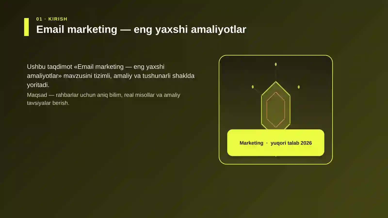 Email marketing — eng yaxshi amaliyotlar 3