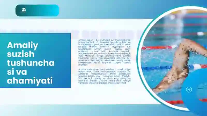 Amaliy suzishda qoʻllaniladigan suzish usullari 3