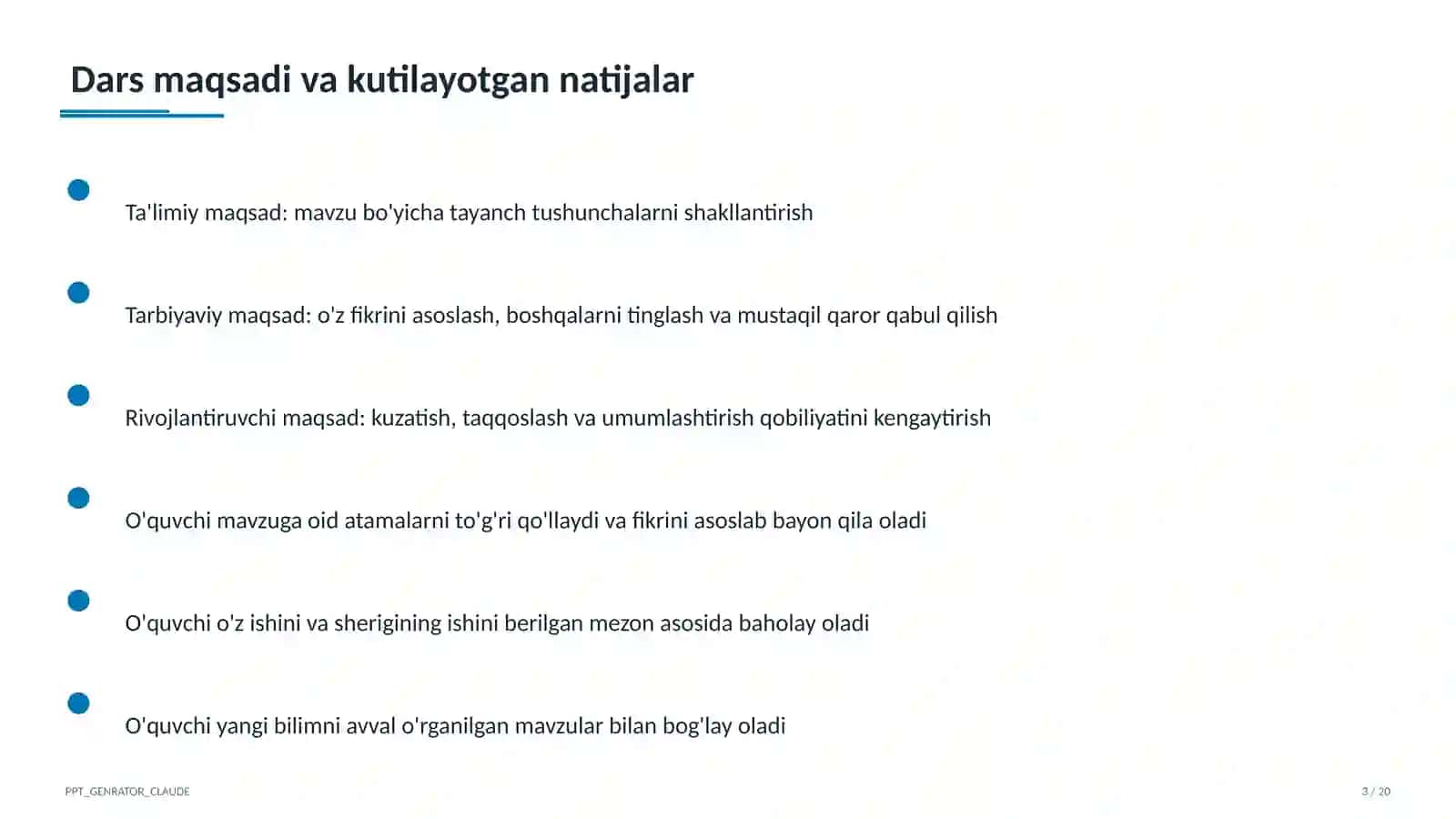 Turkistonda jadidchilik harakati (9-sinf) 3