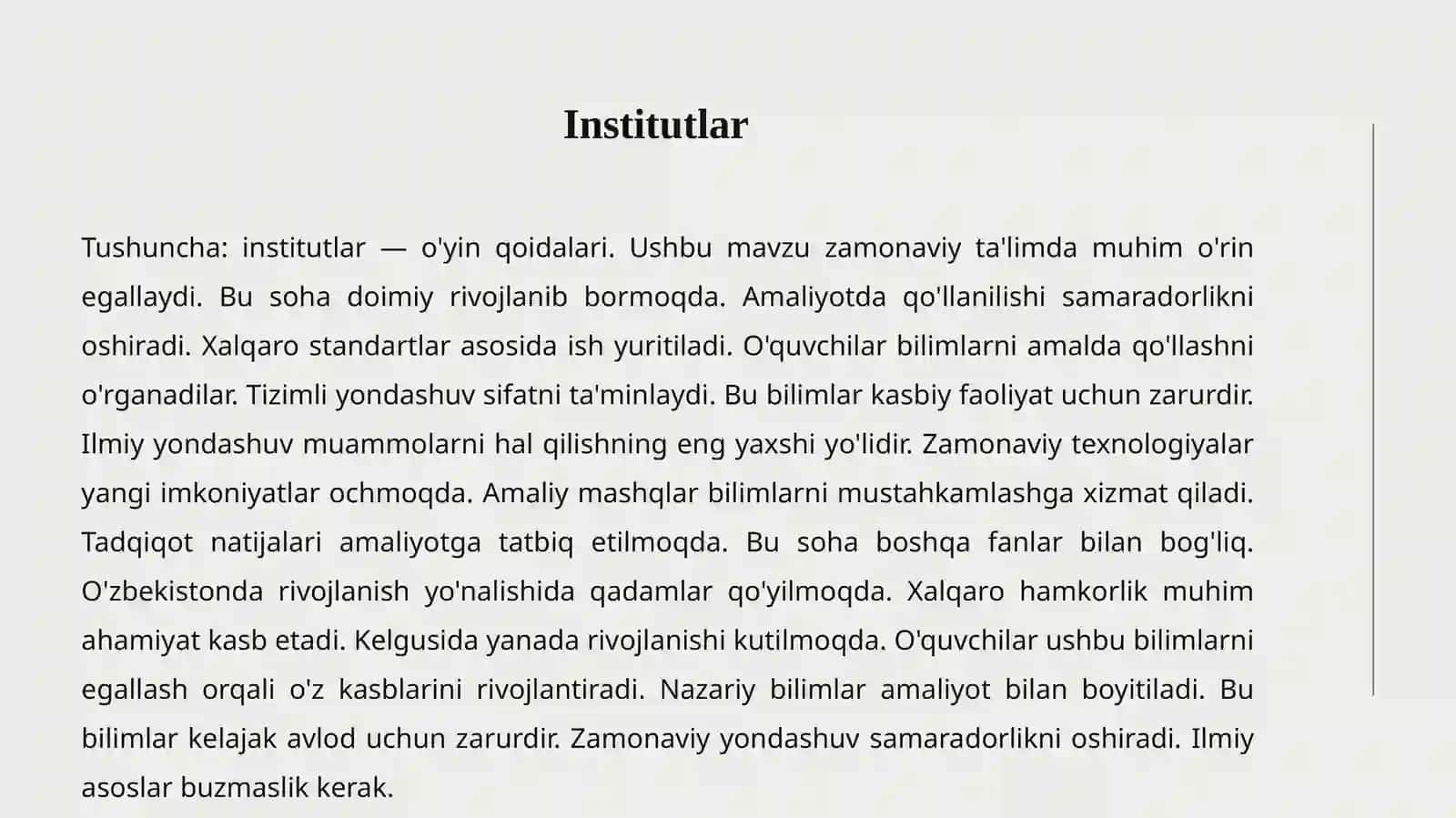Institutisonal iqtisodiyot 3