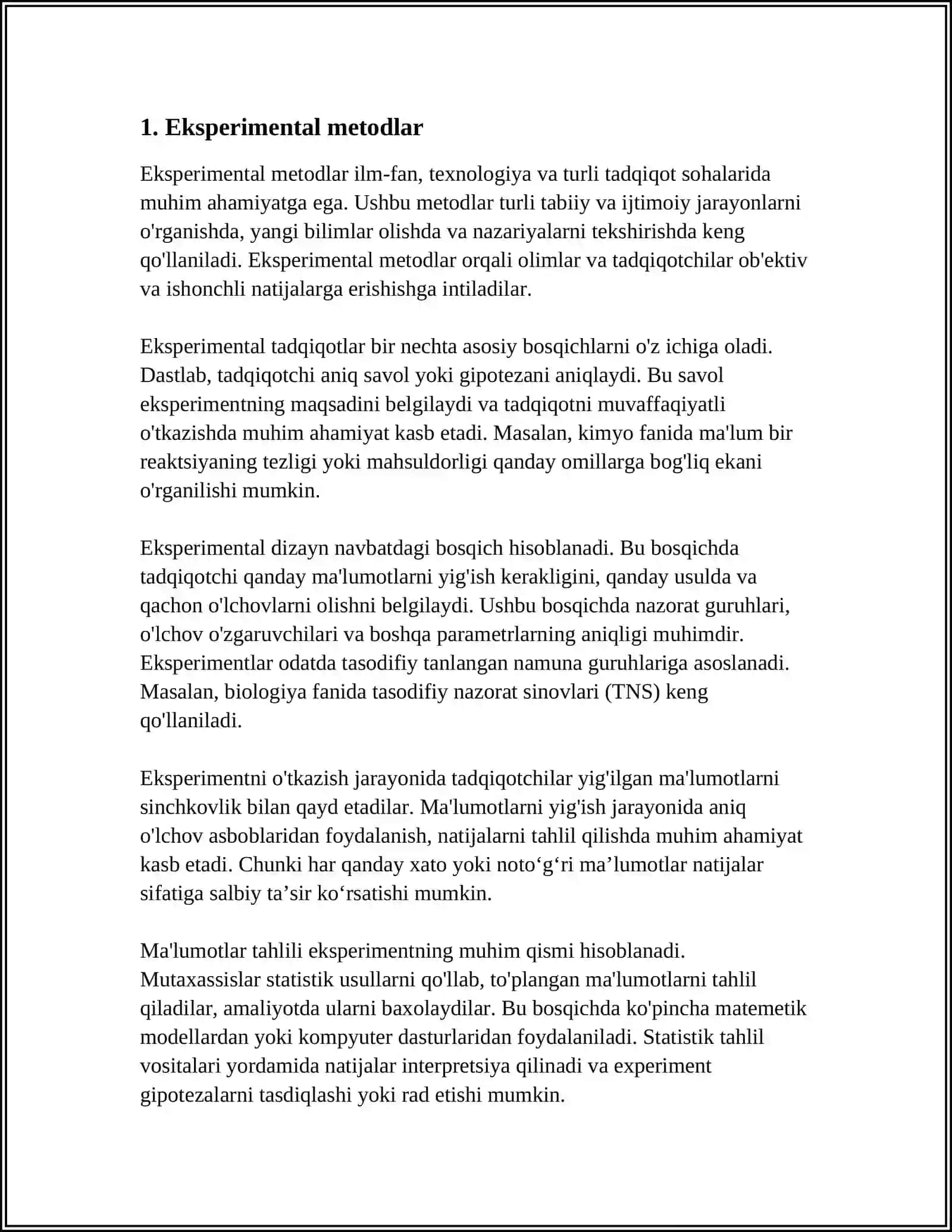 PSIXOLOGIYA FANINING TADQIQOT METODLARI 3