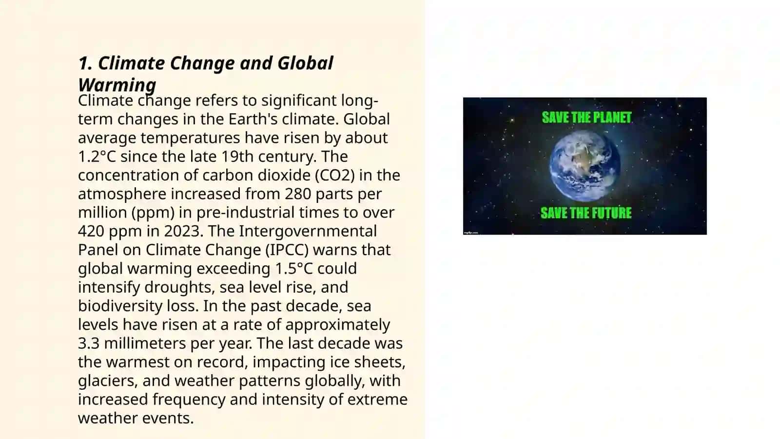 Save our planet 3
