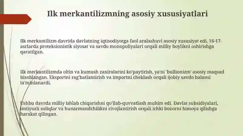 Ilk merkantilizm 3