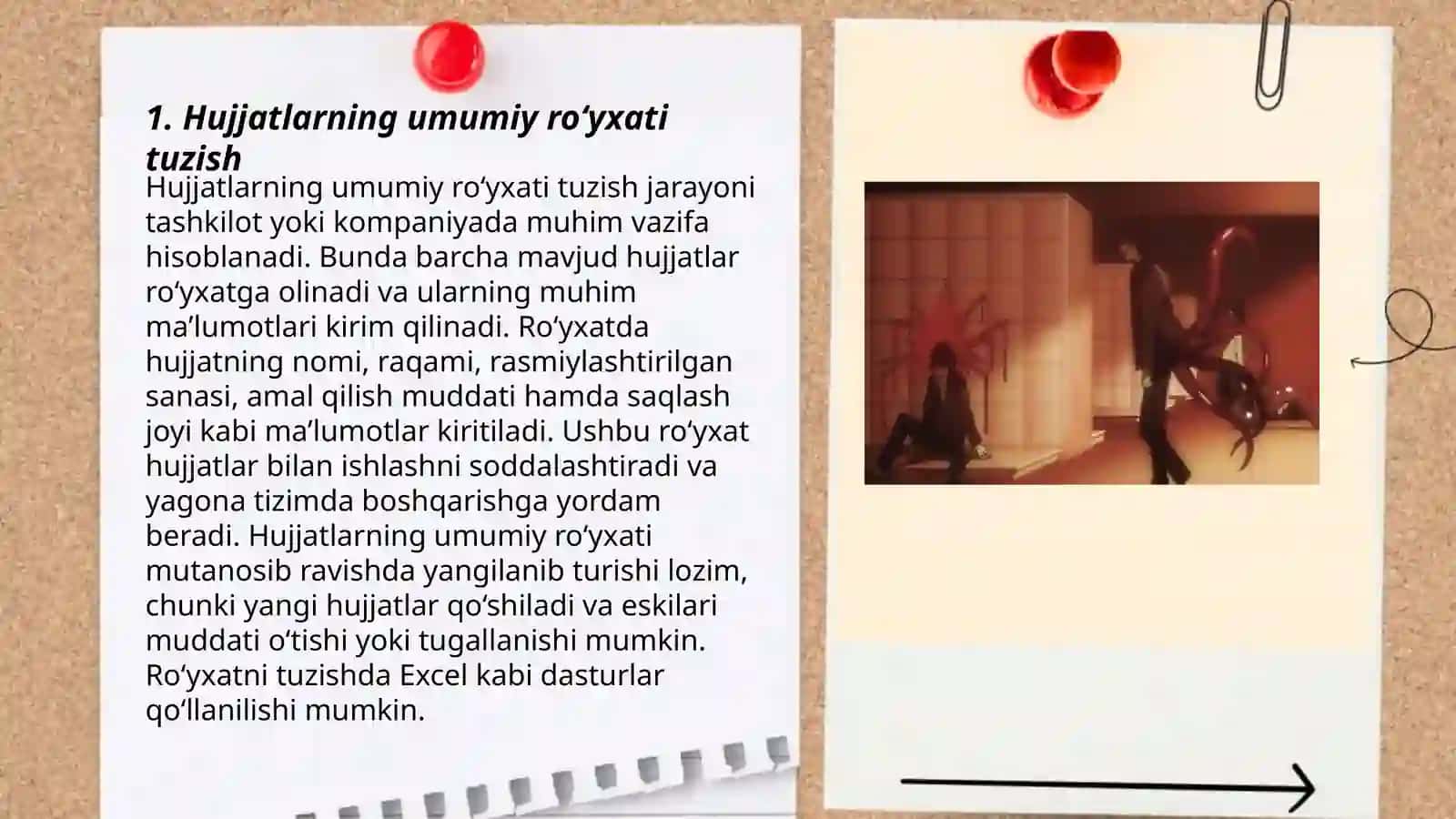 Hujjatlarni arxivga tayyorlash va topshirish 3