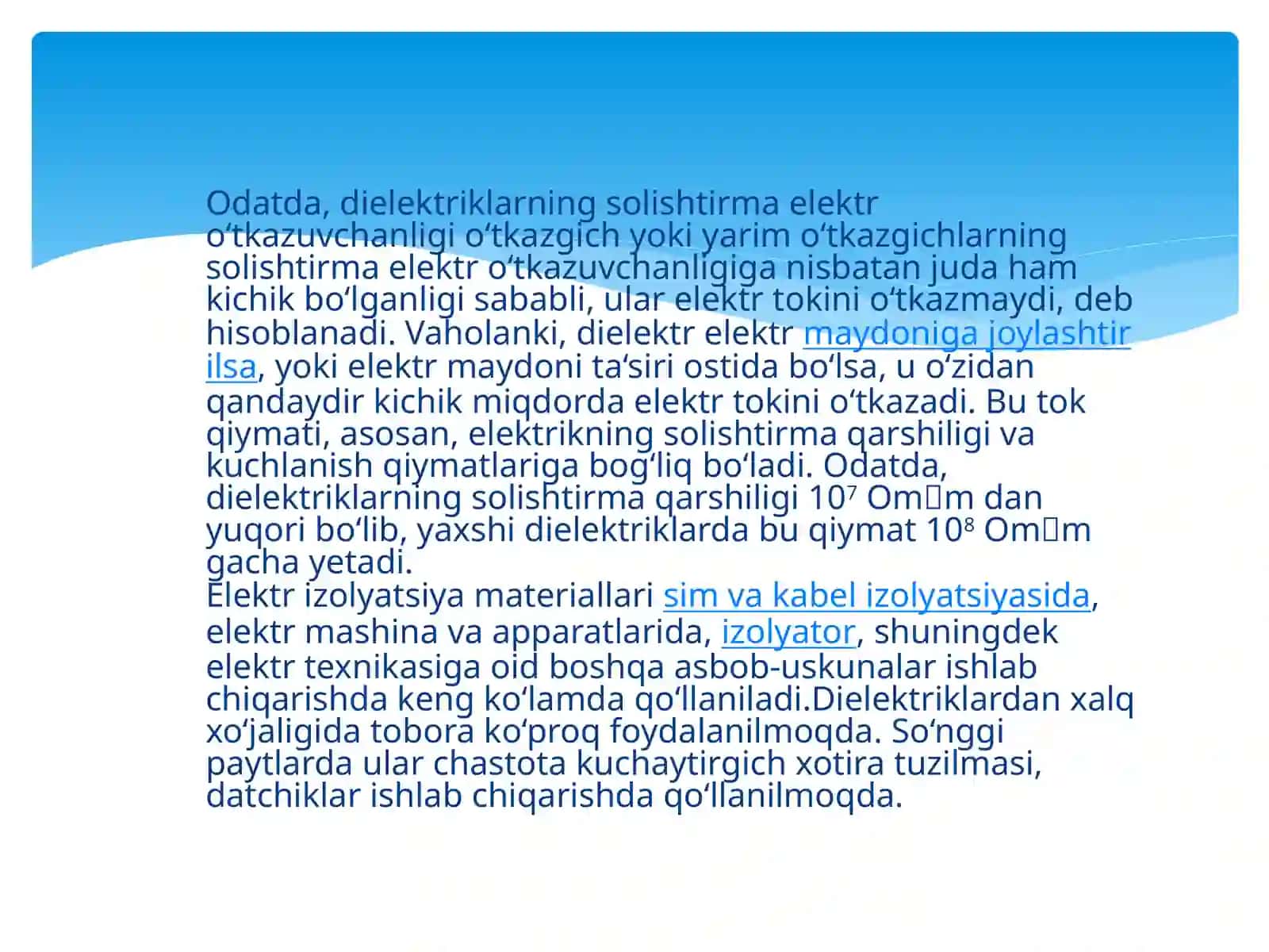 Dielektriklar 3