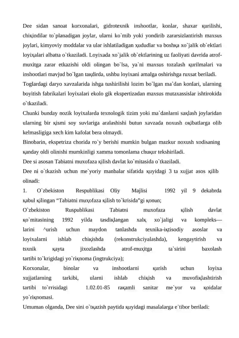 Ekologik ekspertiza va ekologik monitoring 3