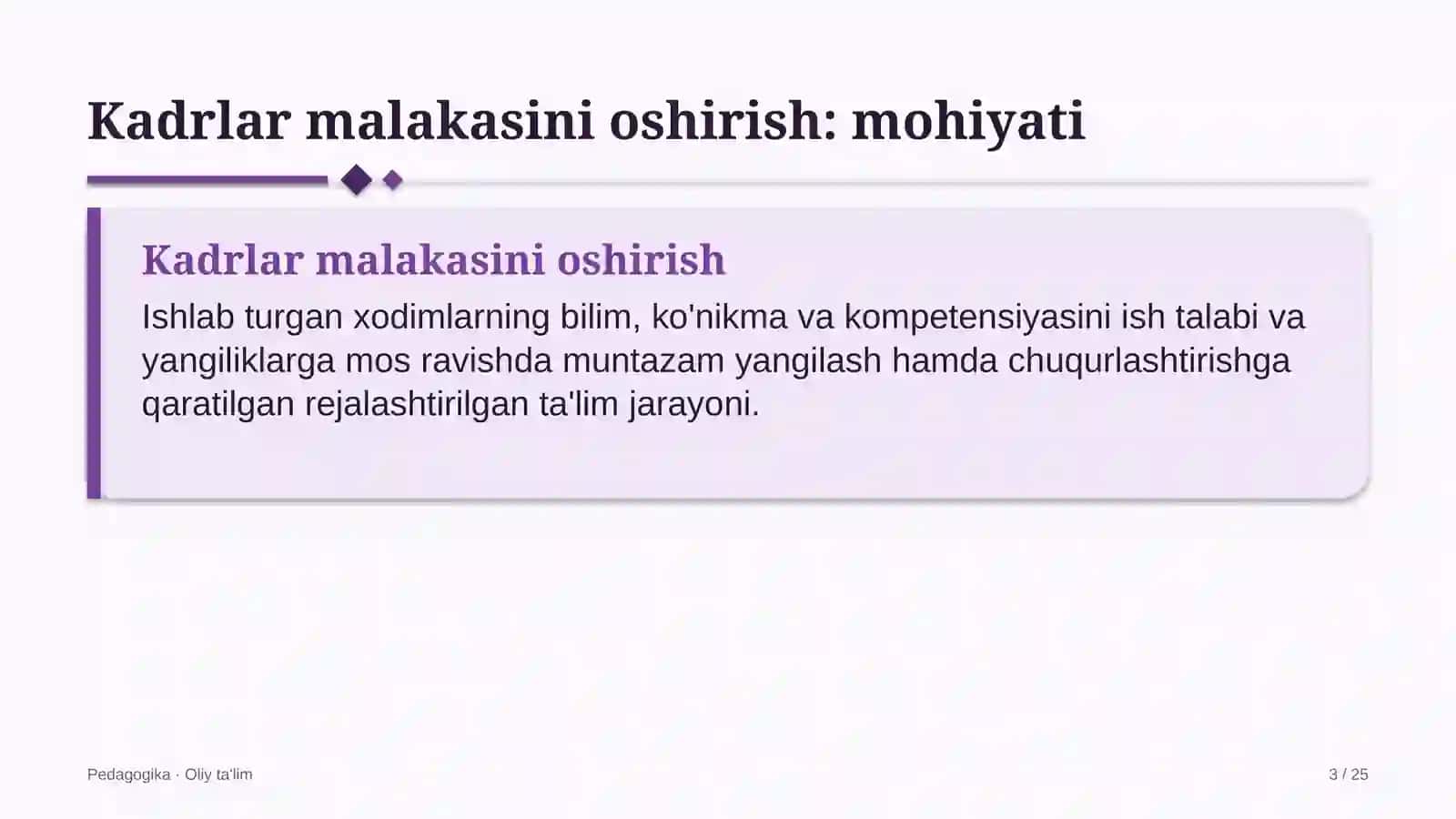 Inklyuziv ta'limda kadrlar malakasini oshirish 3