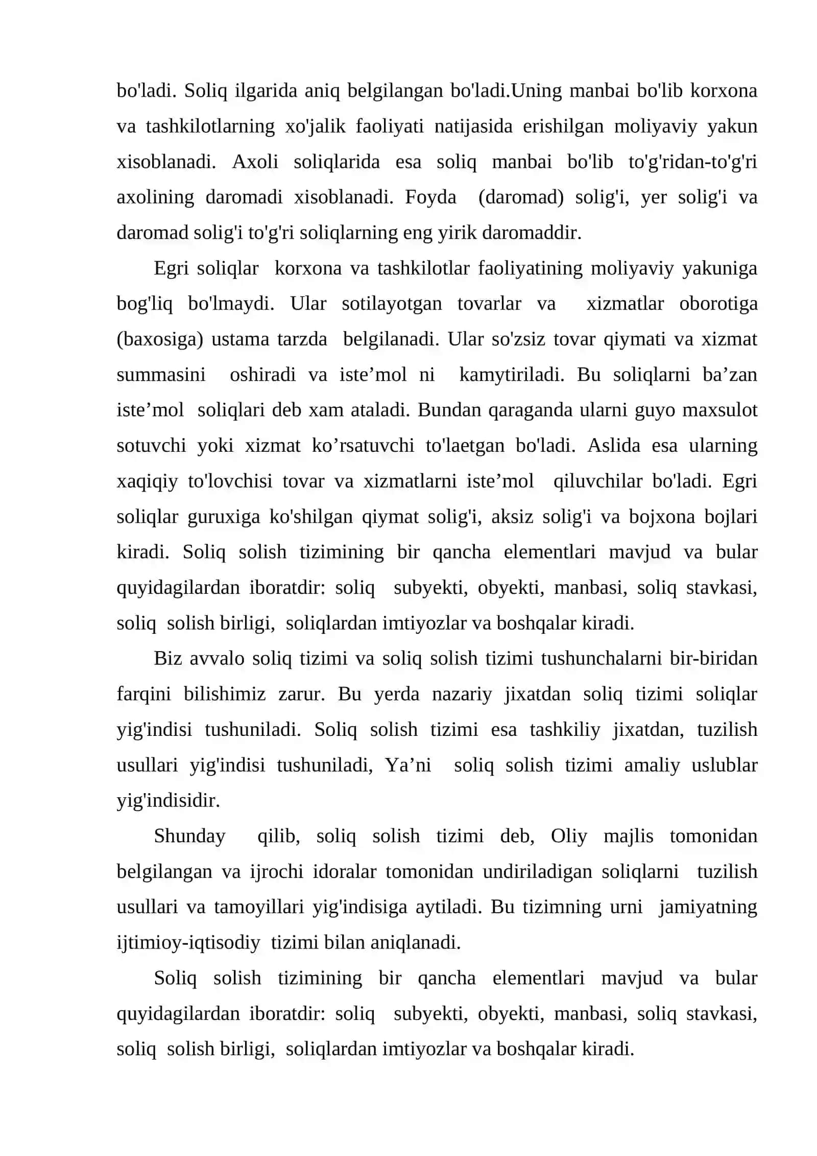 MUSTAQILLIGIMIZNING DASTLABKI YILLARIDA SOLIQ SIYOSATINING O‘ZIGA XOS XUSUSIYATLARI 3