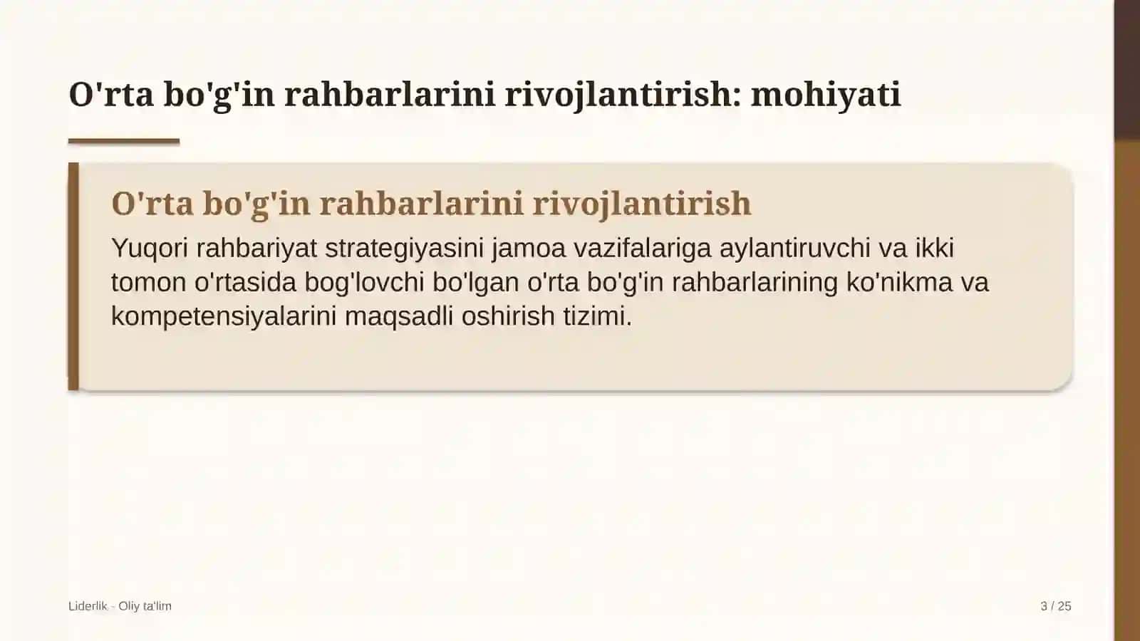 folklor jamoalarida o'rta bo'g'in rahbarlarini rivojlantirish 2236 3