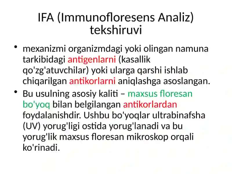 Dermatovenerologiyada IFA va PCR Texnologiyalari 3