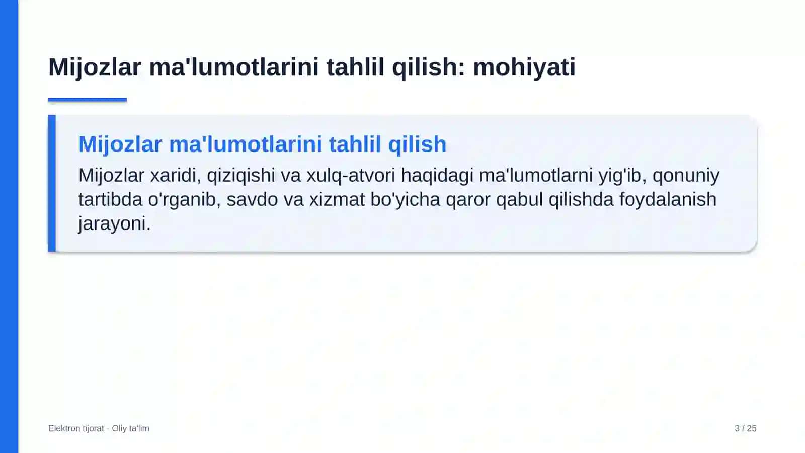yem xashak yetishtirishda mijozlar ma'lumotlarini tahlil qilish 5062 3