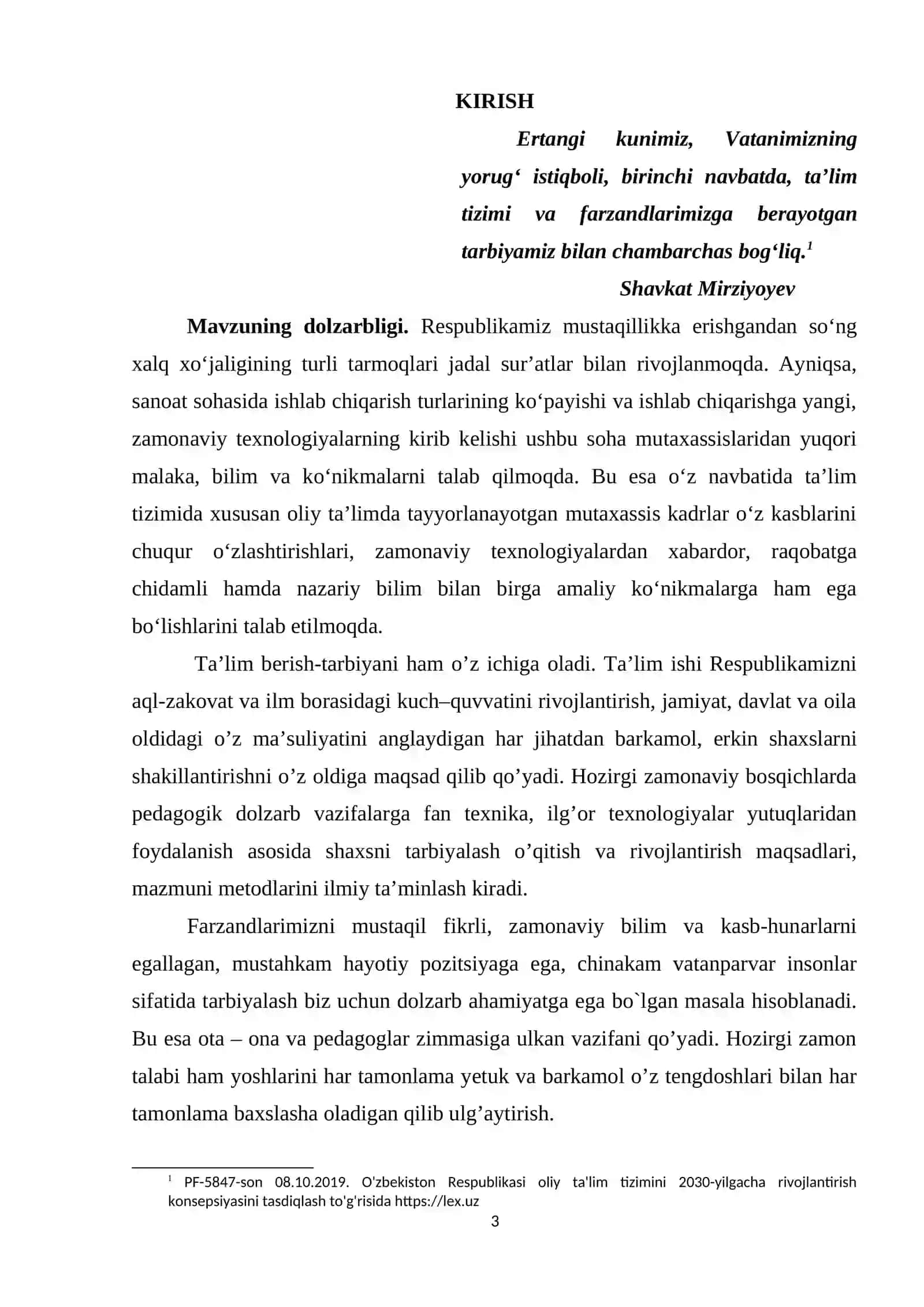 BOSHLANG’ICH SINF O’QUVCHILARIDA DARSGA IJOBIY MUNOSABATNI SHAKLLANTIRISHNING MEXANIZMLARI 3