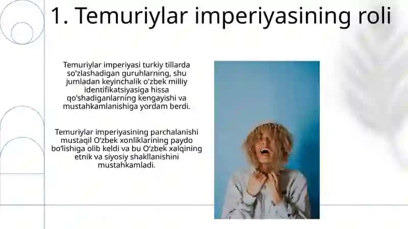 Temuriylar Saltanatining Rolı 3