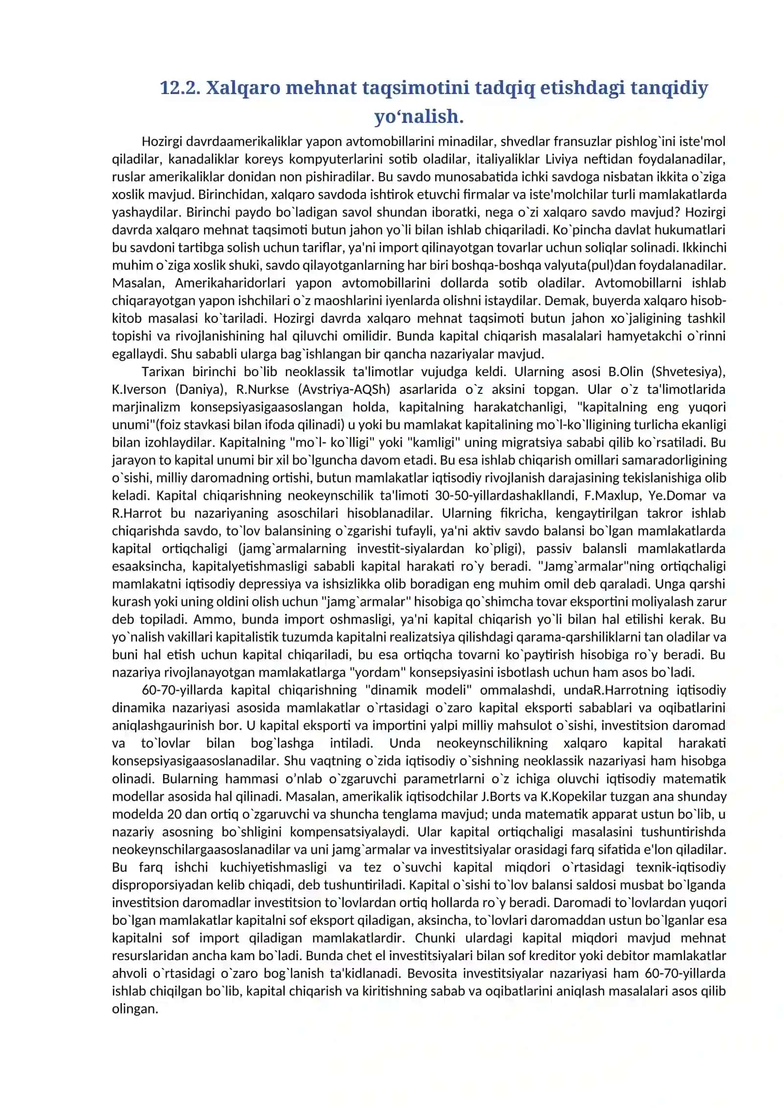 JАHON XO`JАLIGI TO’G’RISIDАGI IQTISODIY TА’LIMOTLАR 3
