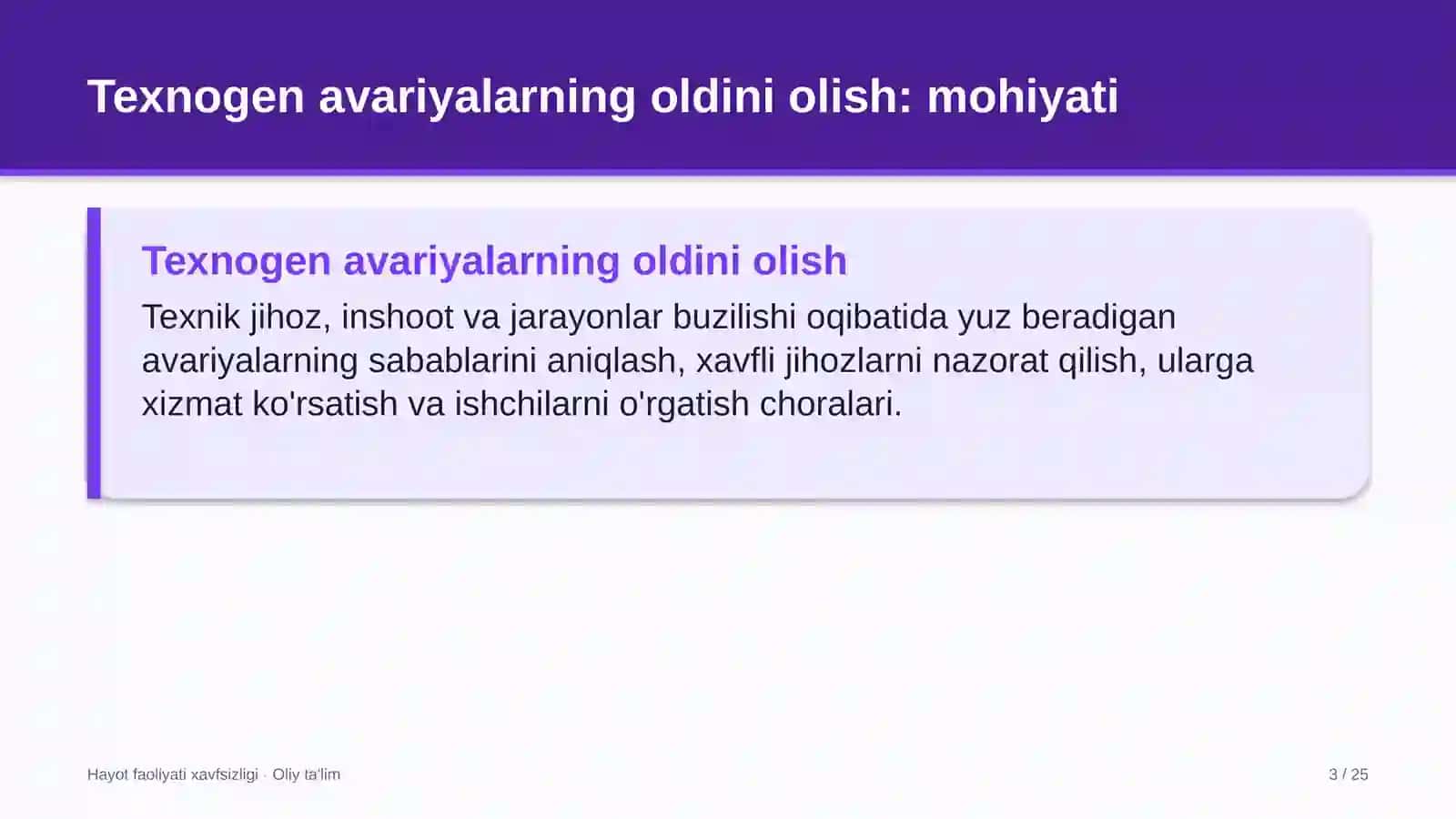 geoaxborot tizimlarida texnogen avariyalarning oldini olish 3499 3