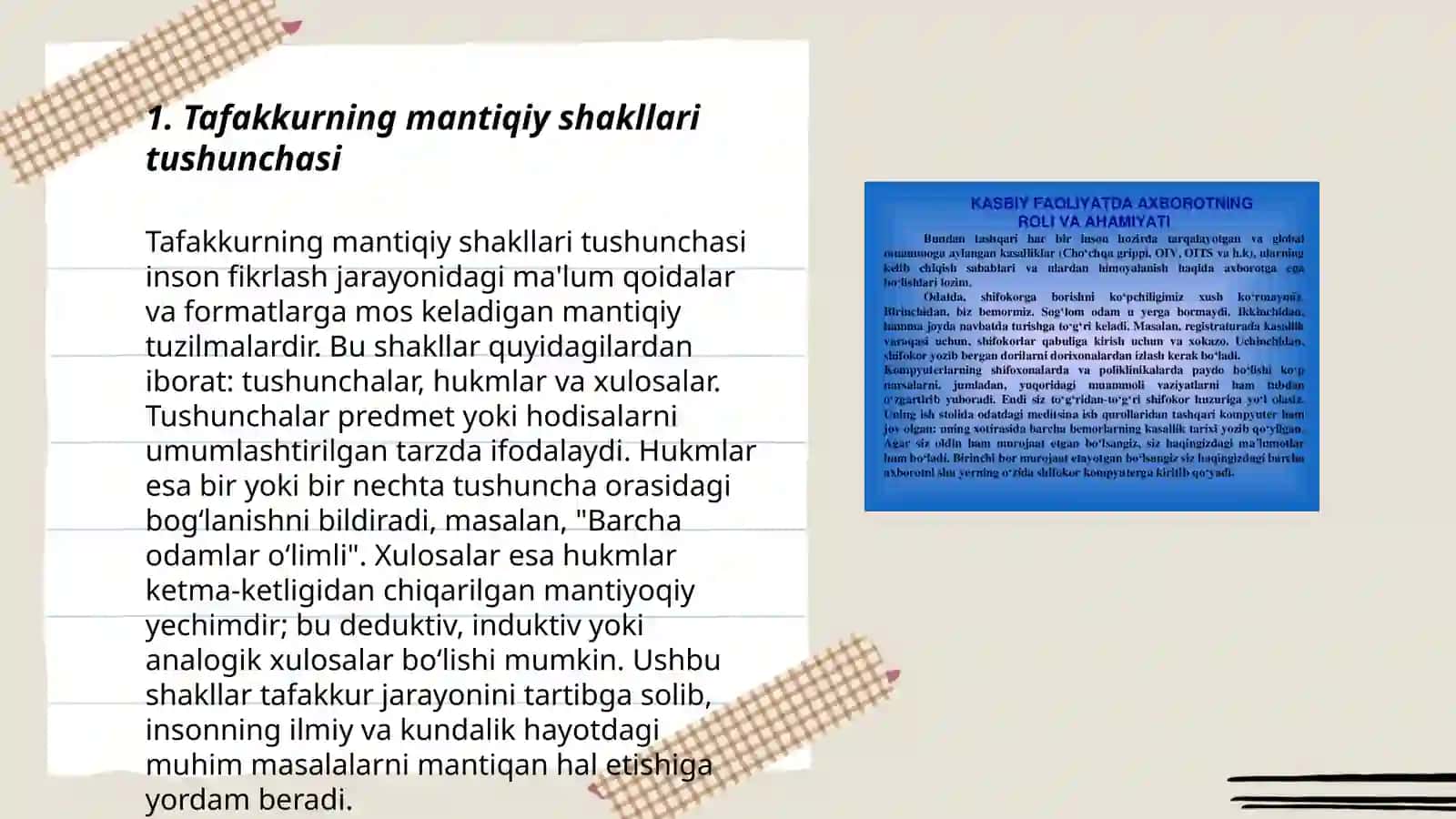 Tafakkurni mantiqiy shakllari va qonunlar 3