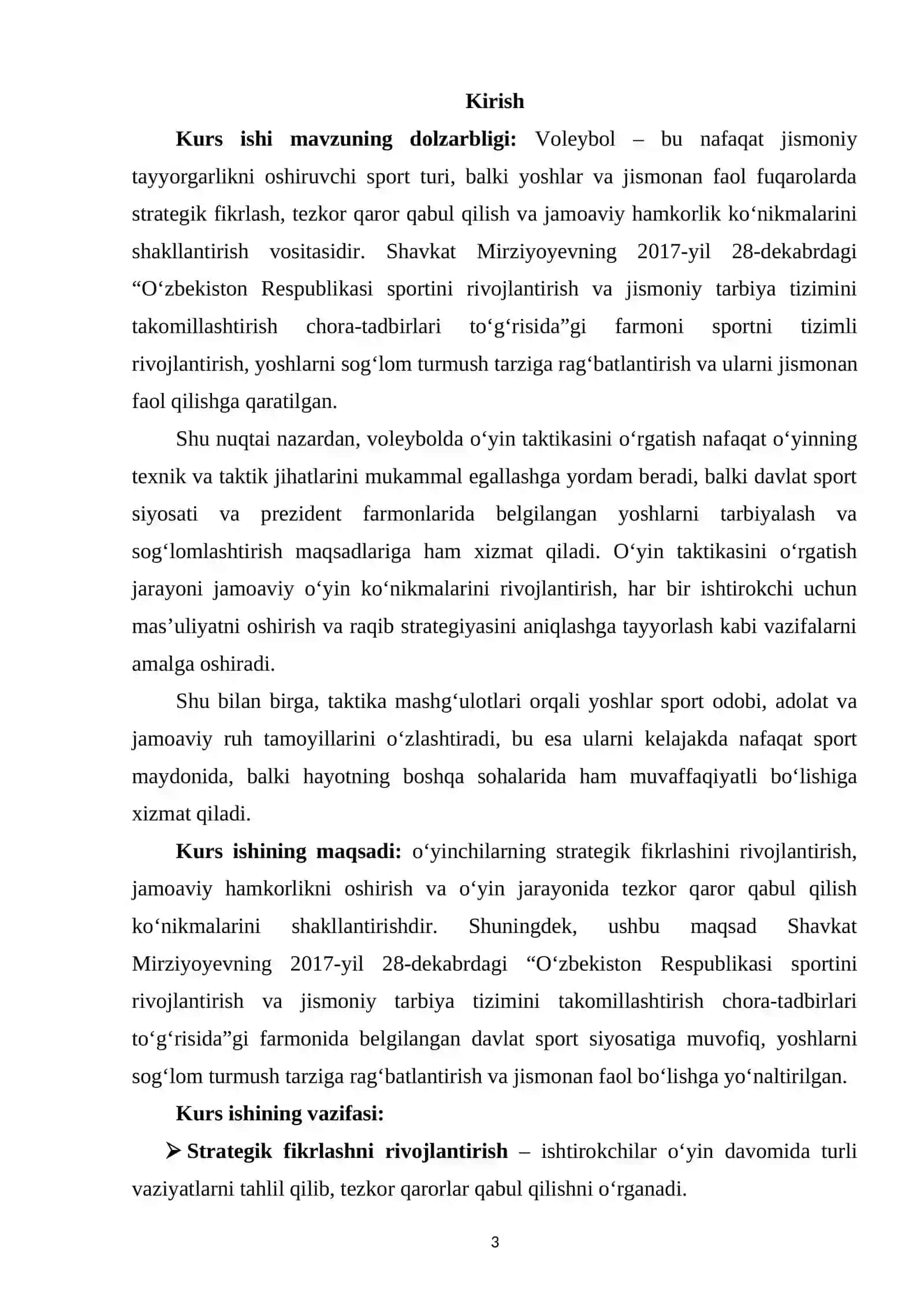 Voleybolda umumiy va maxsus jismoniy sifatlarni rivojlantirish metodikasi 3