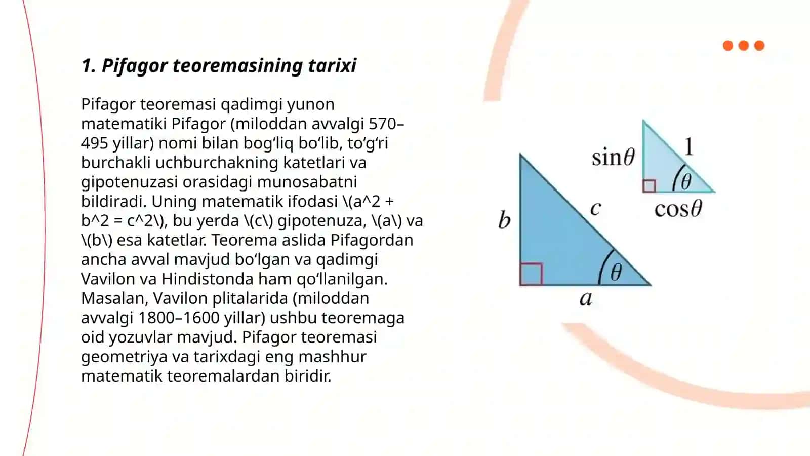 Pifagor teoremasi 3