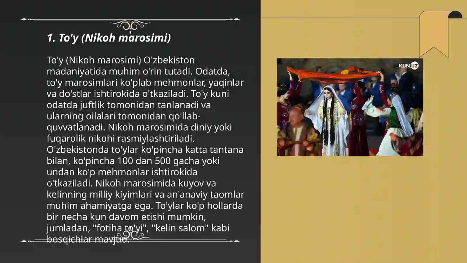 To'y (Nikoh marosimi) 3