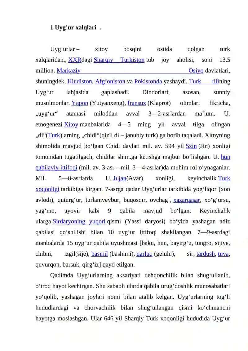 Uyg’urlar etnografiyasi 3