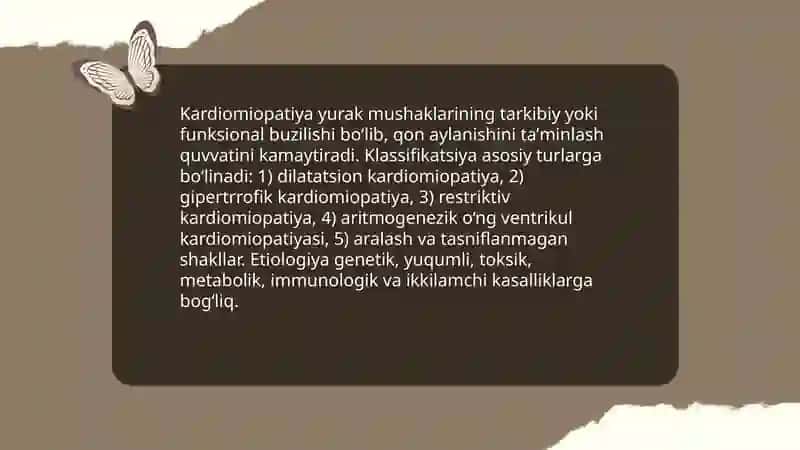 Kardiomiopatiya 3