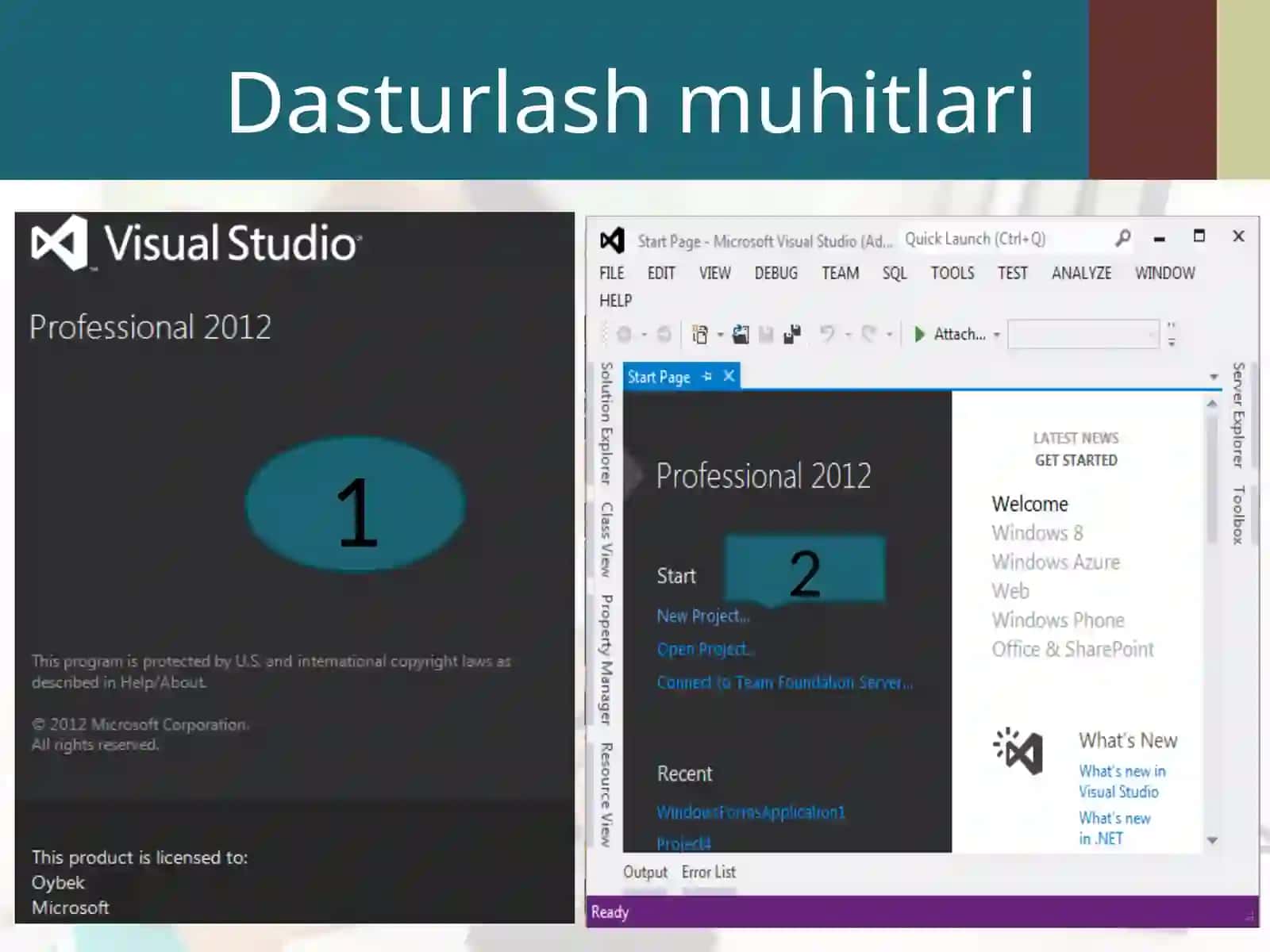 C++ da dastlabki dasturni yozish 3
