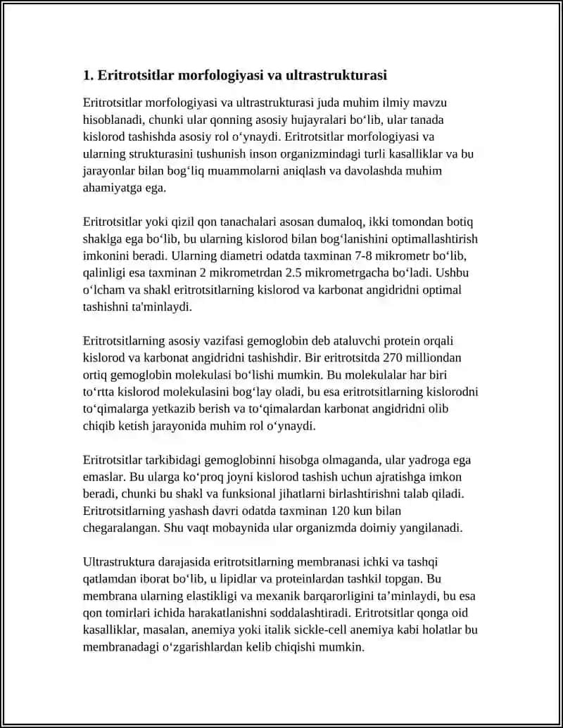 ERITROTSITLAR FIZIOLOGIYASI QON FIZIOLOGIYASI 3