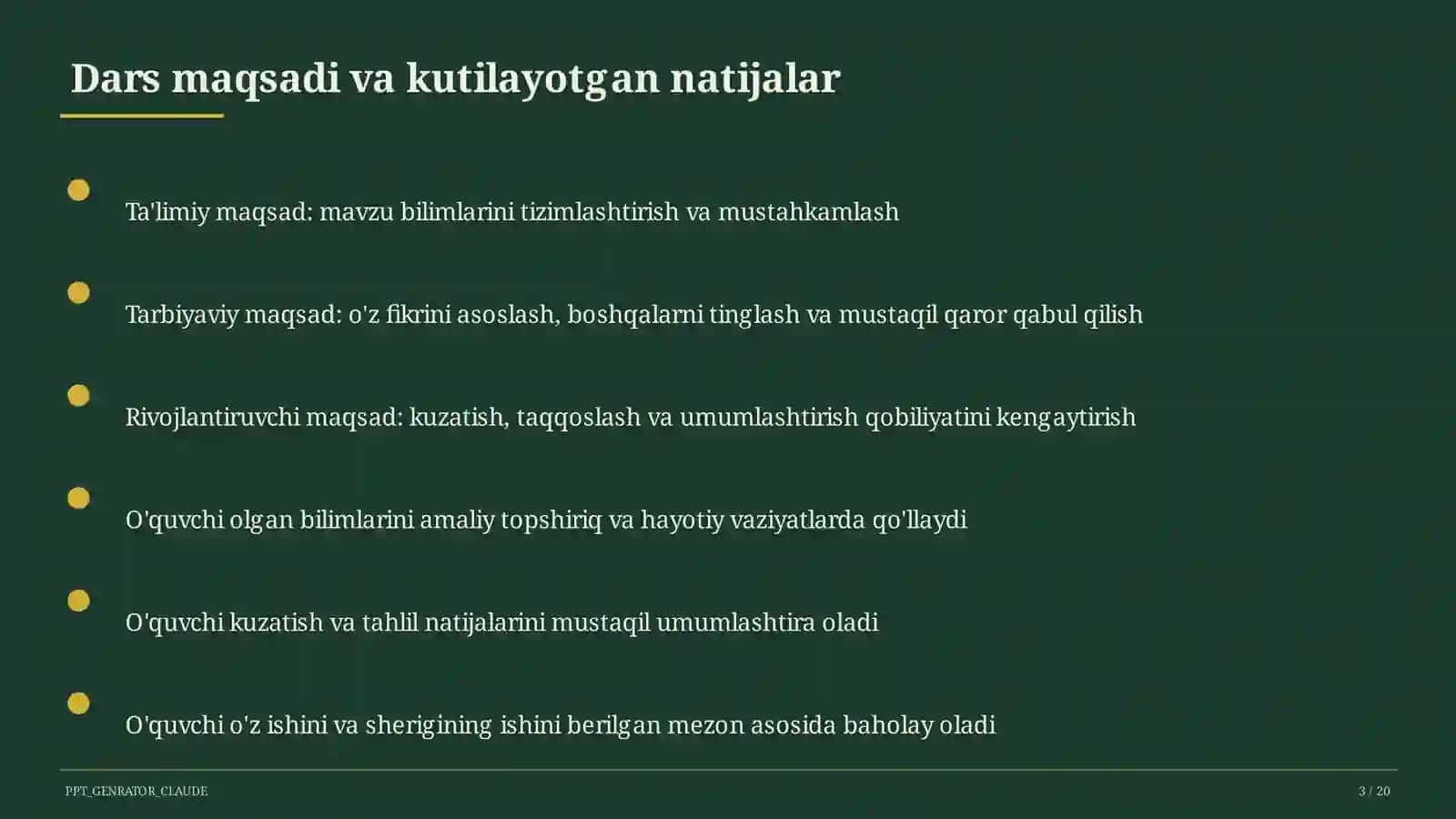 Global muammolar: iqlim o'zgarishi (11-sinf) 3