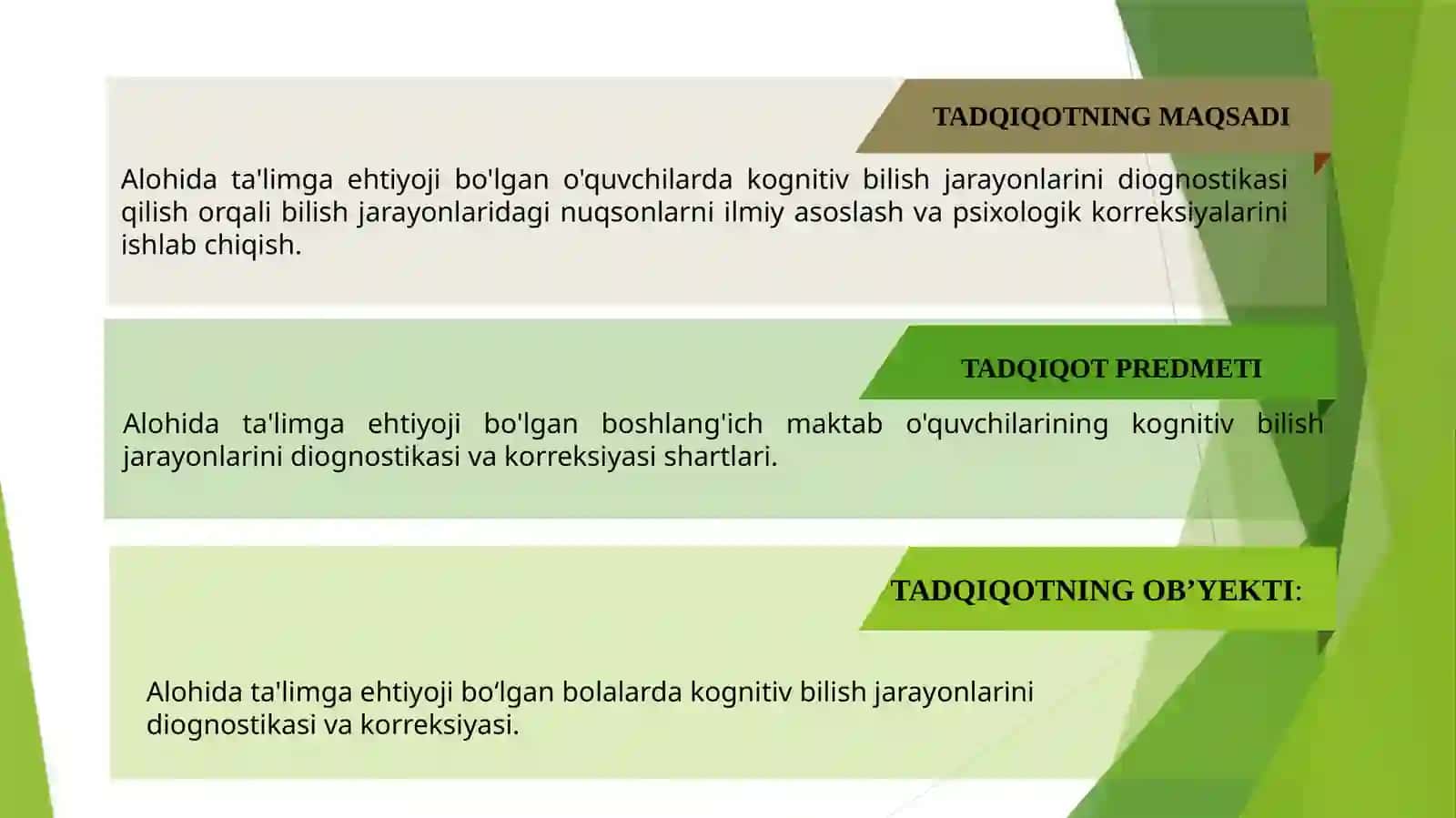 Alohida ta'limga ehtiyoji bo‘lgan bolalarda kognitiv bilish jarayonlarini diognostikasi va korreksiyasi 3