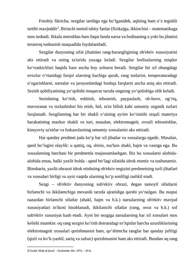 Hissiy, empirik, nazariy, mantiqiy, intuitiv bilish darajalarining ozaro aloqasi va farqi 3