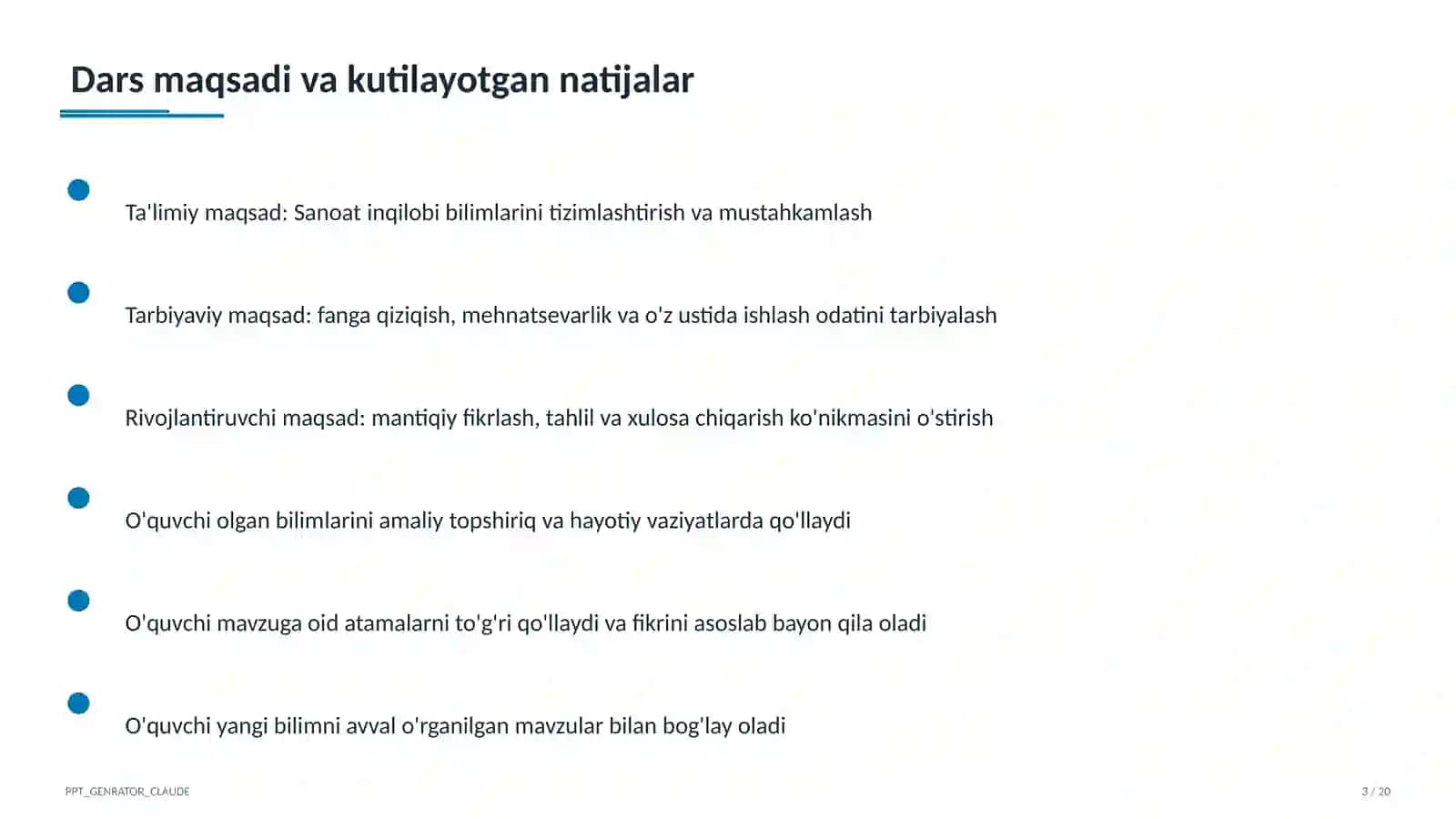 Sanoat inqilobi (9-sinf) 3