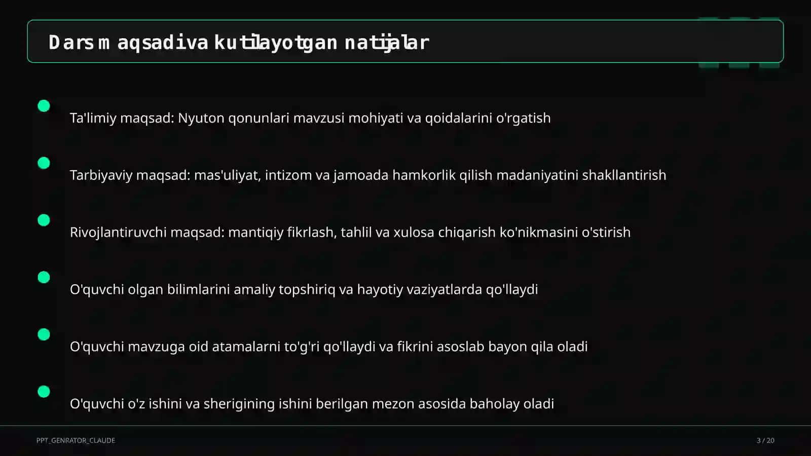 Nyuton qonunlari (9-sinf) 3